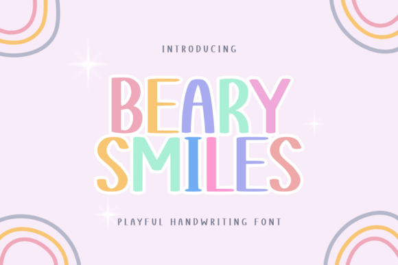 Beary Smiles: A Friendly Typeface for Warm Branding