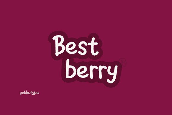Best Berry Font: A Sweet Typeface for Editorial Design