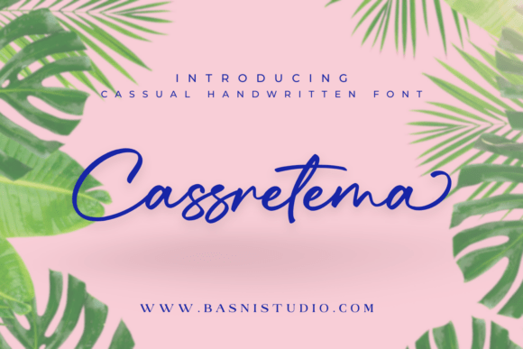 Cassretema: The Handwritten Font That Warms Up Your Brand