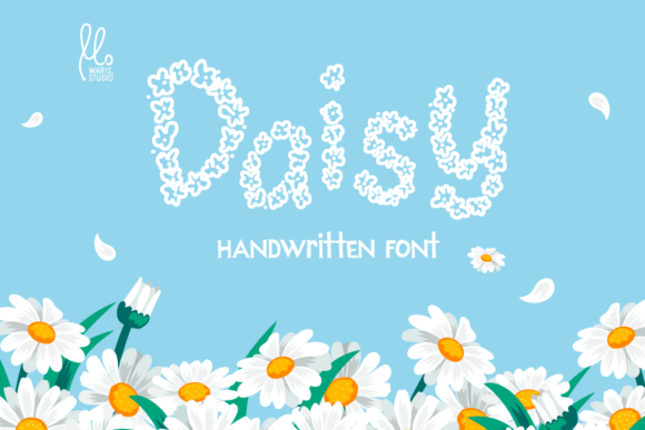 Daisy Handwritten: The Perfect Floral Script Font for Makers