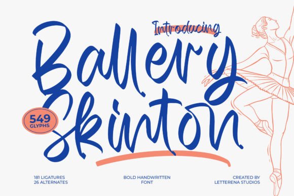 Elevate Your Brand with the Ballery Skinton Typeface