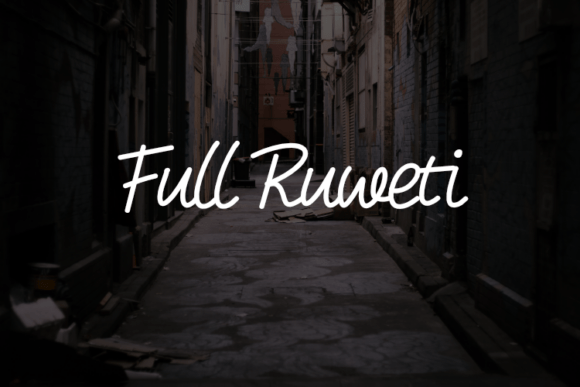 Full Ruwet Font Review: A Versatile Script for Brand Identity