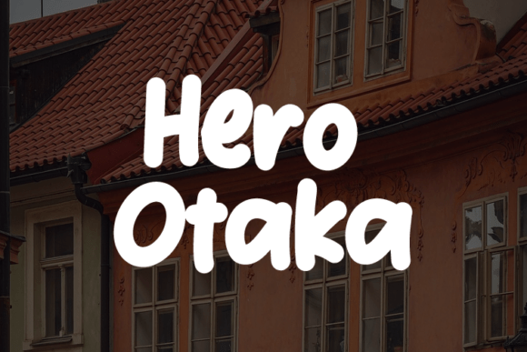 Hero Otaka: A Modern Typeface for Polished Branding