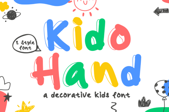Kido Hand: A Playful Font for Authentic Branding