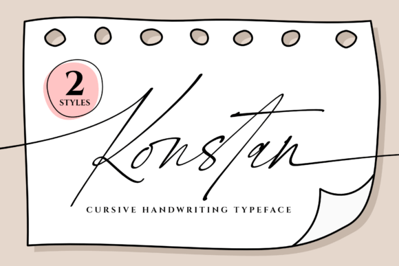 Konstan Font Review: Elevating Campaign Visuals with Handwritten Style