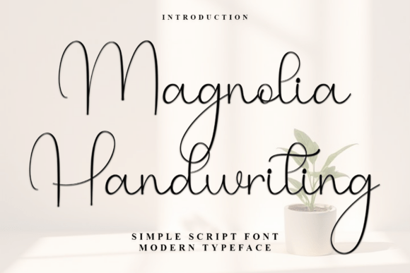 Magnolia Handwriting: A Warm Typeface for Web Design