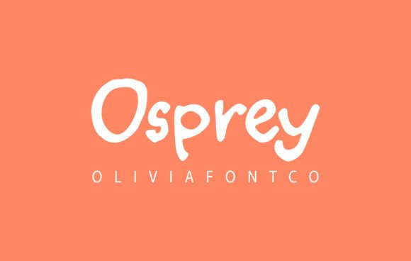 Osprey: A Friendly Script Font for Modern Branding