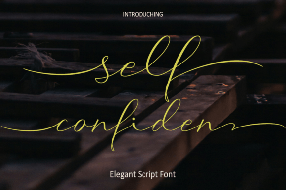 Self Confident: A Bold Script for Modern Brand Identity
