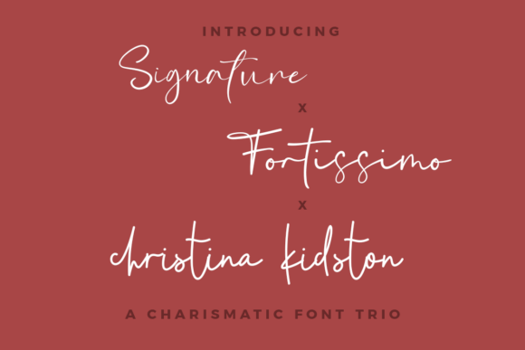 Signature Fortissimo Christina Trio: A Web Designer's Font Review