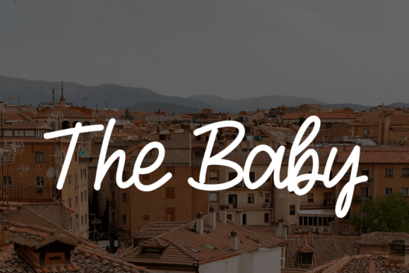 The Baby Typeface: A Modern Script for Editorial Design